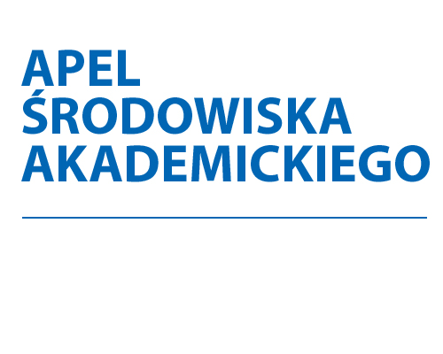 Apel środowiska akademickiego