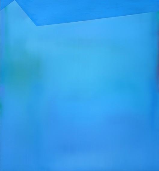 Bartosz Kokosiński, Widok zamknięty, 2020, technika mieszana, 145 × 134 cm