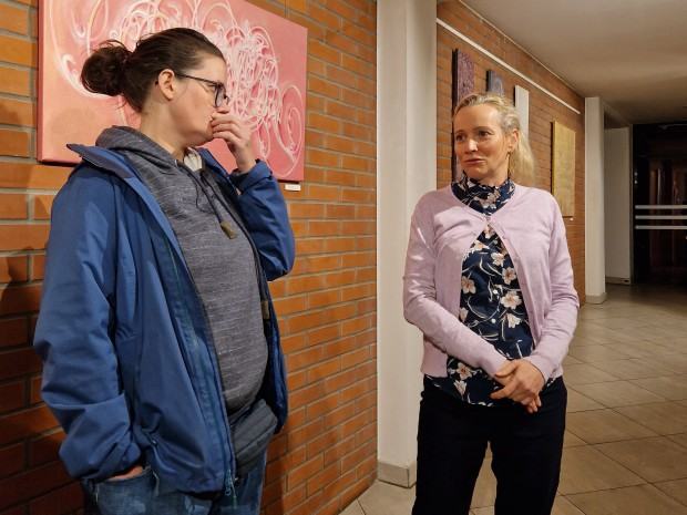 Wystawa Fenomen obrazu prof. Darii Mileckiej i dr Marceliny Groń