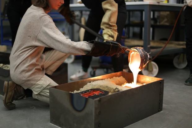 Collaborative glass foundry