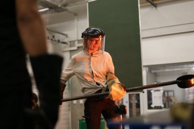 Collaborative glass foundry