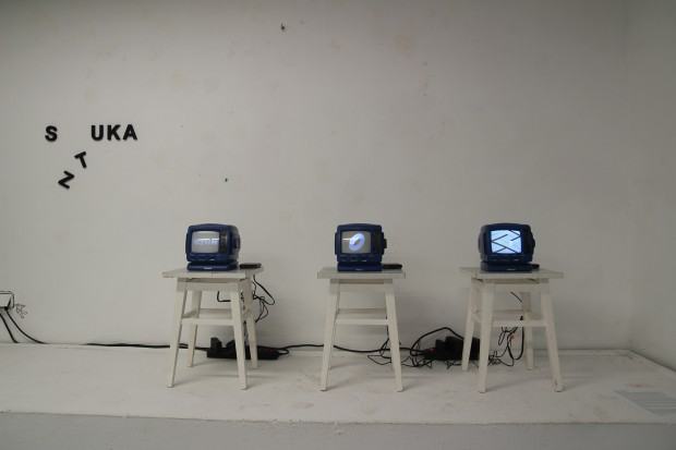 Sebastian Sobótka, prace w ramach wystawy indywidualnej „Poetry in Operation”, 2025, Galeria u Kosałki, Wrocław, zdj. autor