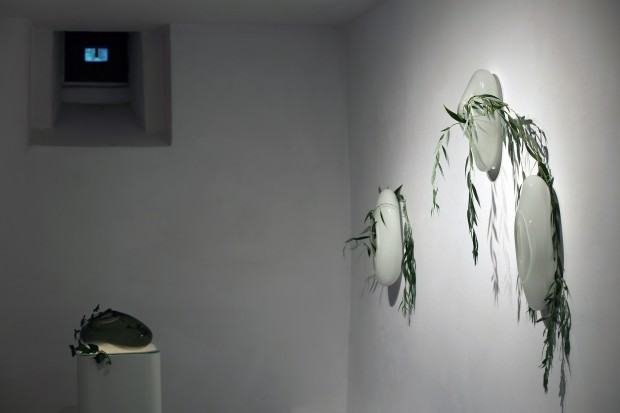 Fragment wystawy Justyny Żak pt. RE-TURN