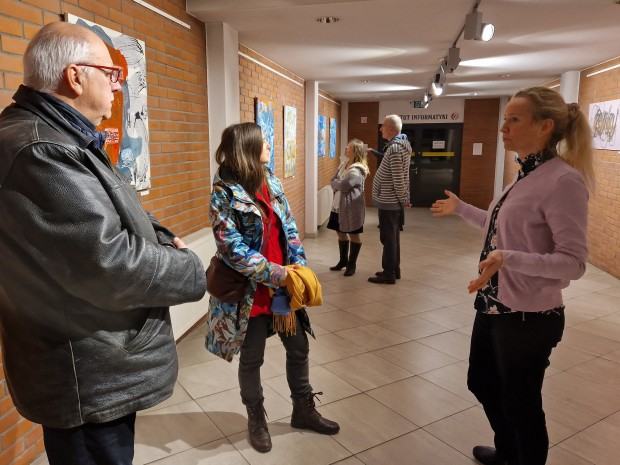 Wystawa Fenomen obrazu prof. Darii Mileckiej i dr Marceliny Groń