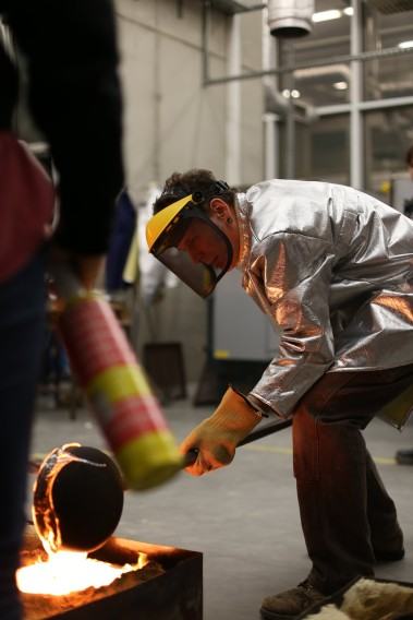 Collaborative glass foundry