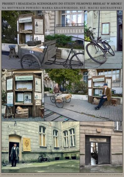 E. Mrozińska, J. Hrisulidu, etiuda filmowa - Breslau w mroku, 2013-2014 E. Mrozińska, J. Hrisulidu, etiuda filmowa - Breslau w mroku, 2013-2014