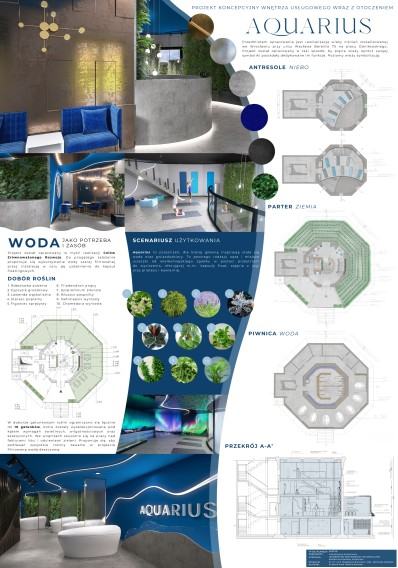 Wystawa studencka - Architektura zieleni we wnętrzach
