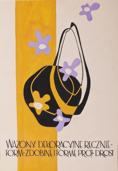 Jan-Sylwester Drost Wazony-plansza_projektowa 1958-dyplom