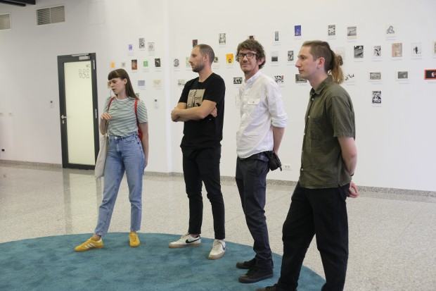 Wystawa PrintCard Wrocław w Kulturni Centar Osijek, zdj. Łukasz Paluch