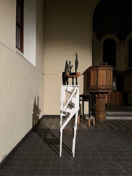 Relacja  fotograficzna z wystawy Marka Ruszkiewicza.