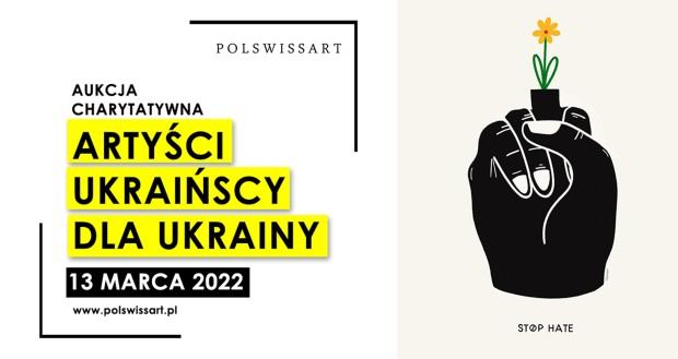artyści ukraińscy dla Ukrainy plakat