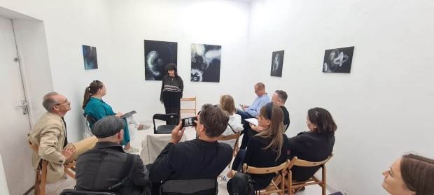 obrona dyplomowa z malarstwa Alegoria Nieskończoność - Byty Nieoczywiste.