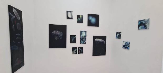 obrona dyplomowa z malarstwa Alegoria Nieskończoność - Byty Nieoczywiste.