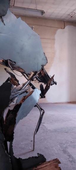 widok wystawy Dyplomy rzeźba