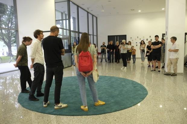 Wystawa PrintCard Wrocław w Kulturni Centar Osijek, zdj. Łukasz Paluch