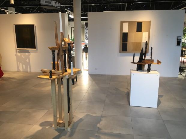 Fragment wystawy Marka Ruszkiewicza, pt. Części wspólne