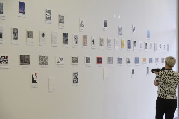 Wystawa PrintCard Wrocław w Kulturni Centar Osijek, zdj. Łukasz Paluch