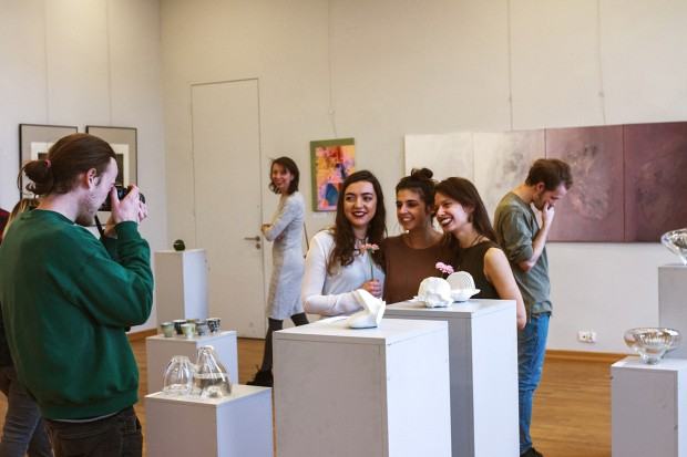 Wernisaż wystawy studentów z wymiany Erasmus