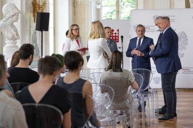 fotorelacja z wręczenia Stypendium Gaude Polonia