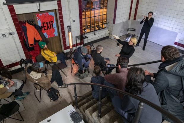 Koncert w Exit ASP Wrocław – Lorena Izquierdo Aparicio – performance, głos / Ryszard Lubieniecki – portatyw organowy, głośnice akordeonowe.