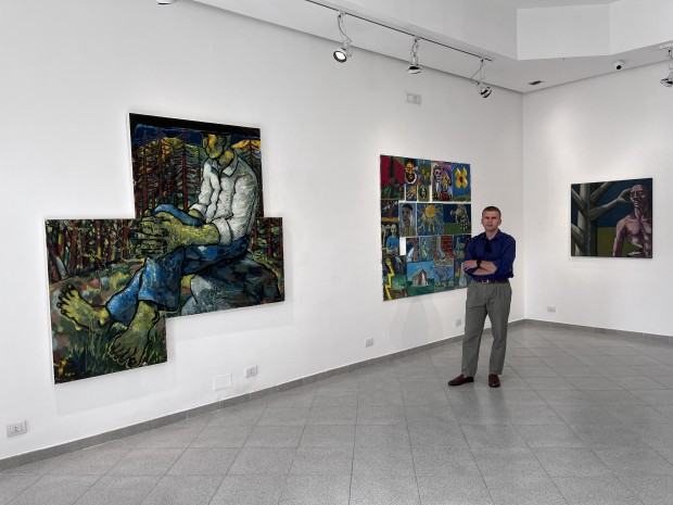 Wystawa Huberta Bujaka, pt. Kadry w strumieniu pamięci we Włoszech