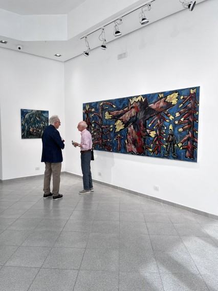 Wystawa Huberta Bujaka, pt. Kadry w strumieniu pamięci we Włoszech