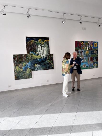 Wystawa Huberta Bujaka, pt. Kadry w strumieniu pamięci we Włoszech