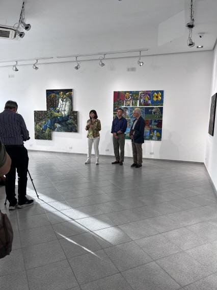 Wystawa Huberta Bujaka, pt. Kadry w strumieniu pamięci we Włoszech