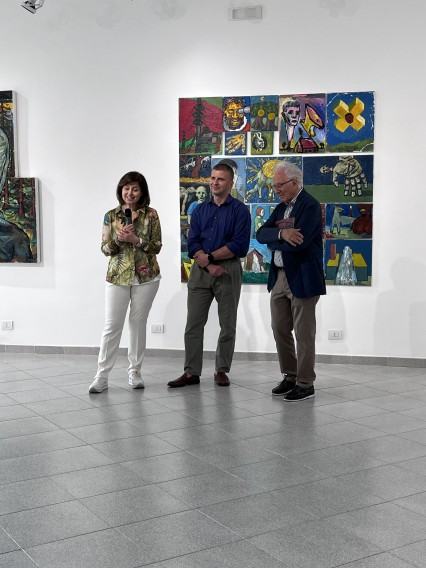 Wystawa Huberta Bujaka, pt. Kadry w strumieniu pamięci we Włoszech