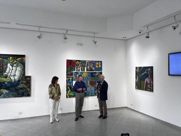 Wystawa Huberta Bujaka, pt. Kadry w strumieniu pamięci we Włoszech