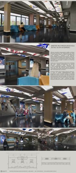 Anna Aksamit, Foyer obiektu sportowego