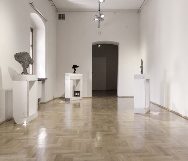 Świat Blasku – fragment wystawy Anny Bujak na Zamku Sieleckim w Sosnowcu