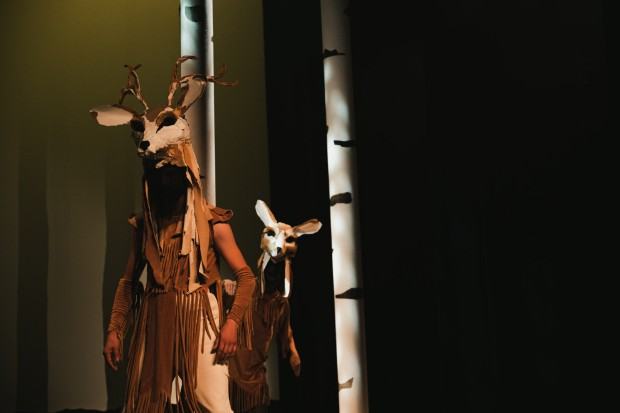 Mateusz Mirowski, spektakl Bambi. Opowieść leśna, zdj. Piotr Nykowski Mateusz Mirowski, spektakl Bambi. Opowieść leśna, zdj. Piotr Nykowski