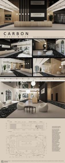 Projekt hotelu i spa, autor W. Wieczorek