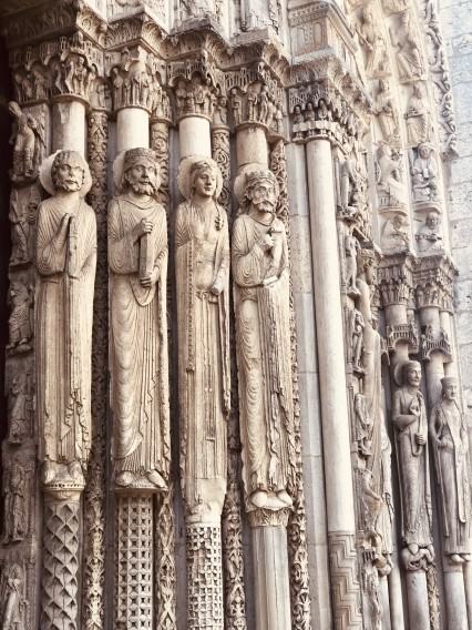 Chartres, katedra Chartres, katedra