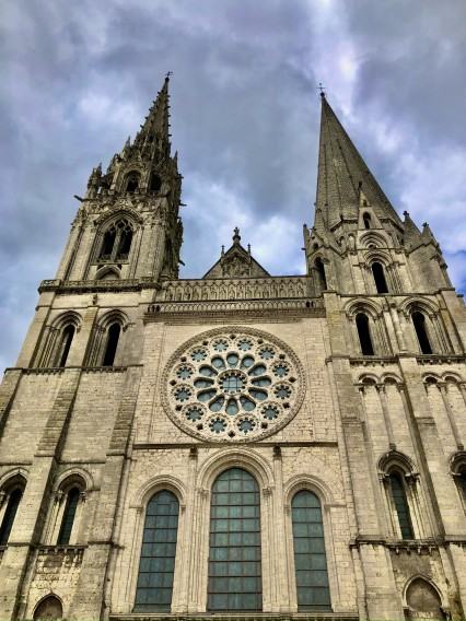 Chartres, katedra Chartres, katedra