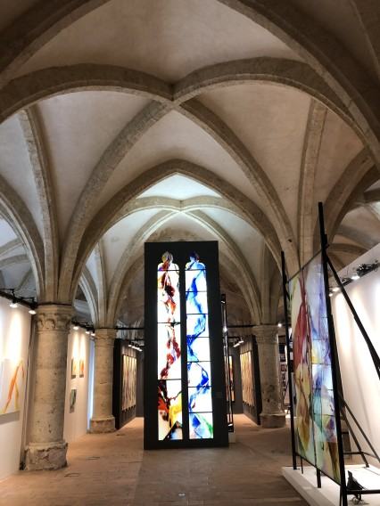Chartres, witraże Kim en Joong’a Chartres, witraże Kim en Joong’a