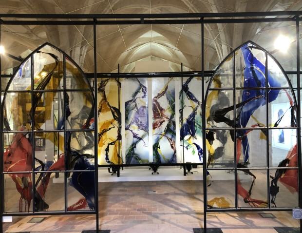 Chartres, witraże Kim en Joong’a Chartres, witraże Kim en Joong’a
