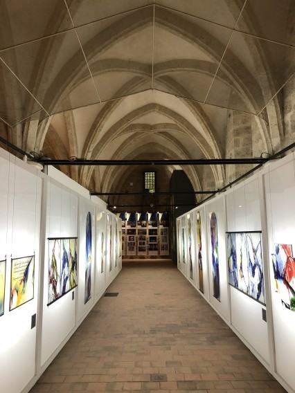 Chartres, witraże Kim en Joong’a Chartres, witraże Kim en Joong’a
