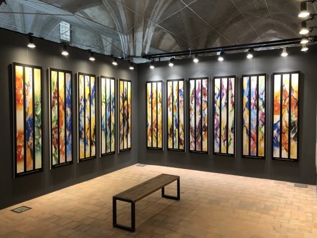 Chartres, witraże Kim en Joong’a Chartres, witraże Kim en Joong’a