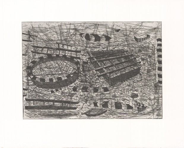 Jeck Szewczyk akwaforta