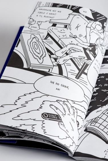 Opowieści aborcyjne, rysunki: Beata Rojek, scenariusz: Beata Rojek i Sonia_Sobiech, fot. Małgorzata Kujda