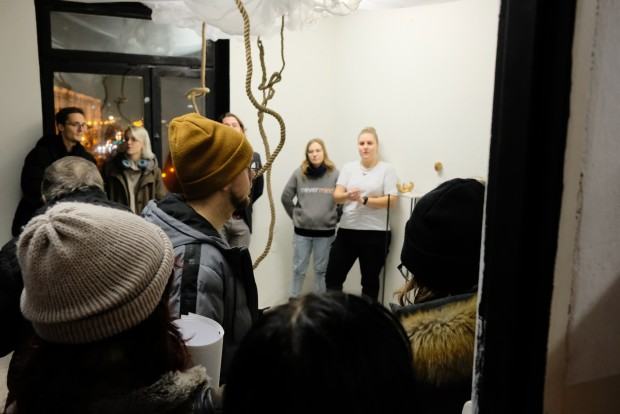 Fotorelacja z wernisażu wystawy Dno