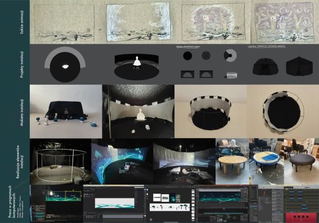 Eva Kozárová, wydarzenie interaktywne – światło-cienia