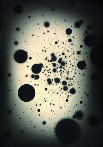 Jarosław Grulkowski, Sekretne życie molekuł 32L, 70x100 cm, 2016