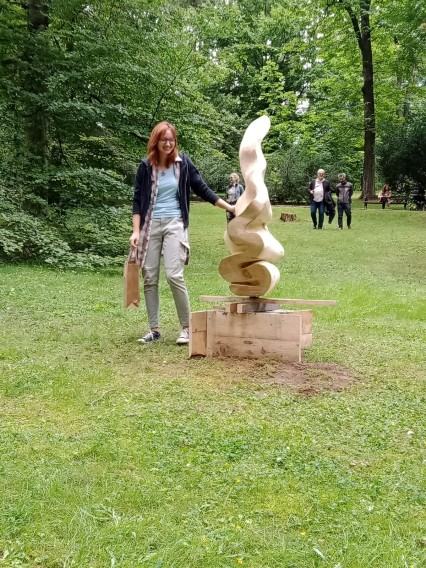 Wystawa poplenerowa rzeźby w Polanicy-Zdroju