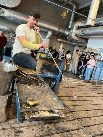 Sympozjum Dmuchaczy Szkła w płomieniu palnika