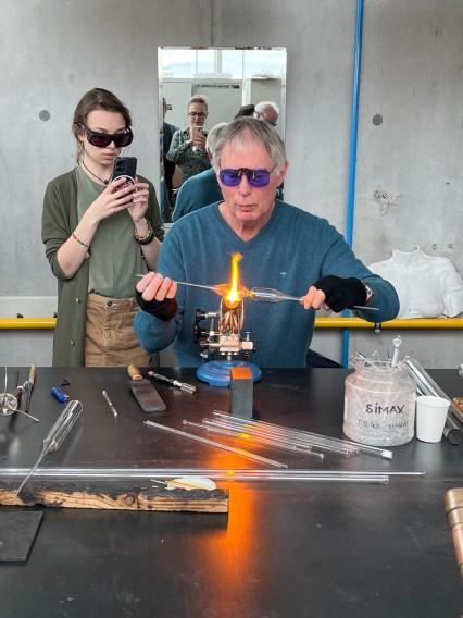 Sympozjum Dmuchaczy Szkła w płomieniu palnika