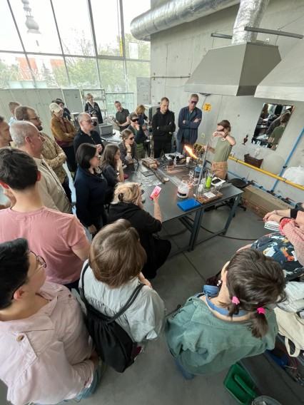 Sympozjum Dmuchaczy Szkła w płomieniu palnika