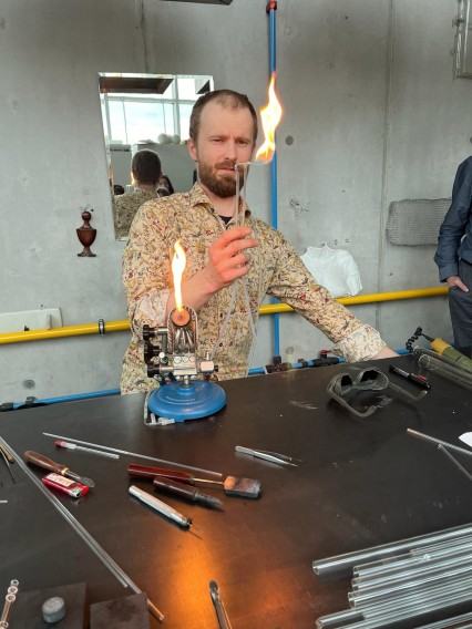 Sympozjum Dmuchaczy Szkła w płomieniu palnika